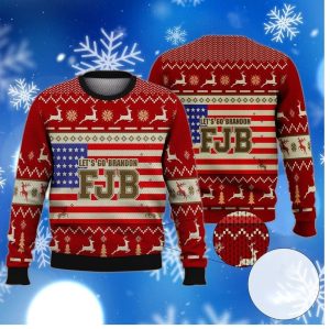 Let's Go Brandon FJB Ugly Sweater For Men And Women