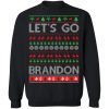 Premium Let’s Go Brandon Christmas Ugly Sweaters