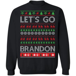 Let's Go Brandon Ugly Christmas Sweater Gifts For Her