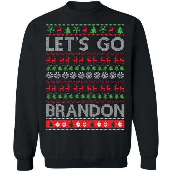 Let’s Go Brandon Ugly Christmas Sweater Gifts For Her