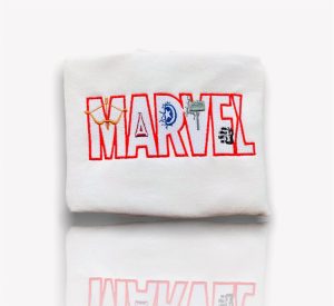 Marvel Logo Embroidered Sweatshirt