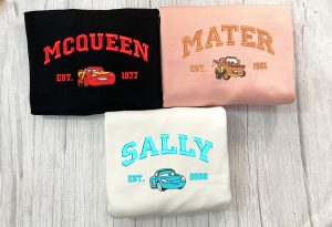 McQueen Mater Sally Embroidered Crewneck