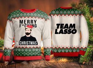 Merry Christmas Team Lasso Ugly Christmas Sweater