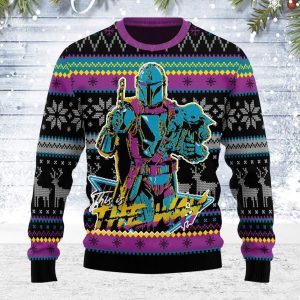 Merry Christmas This Is The Way Ugly Sweater