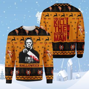 Michael Christmas Horror Fan 2021 Christmas Ugly Sweater