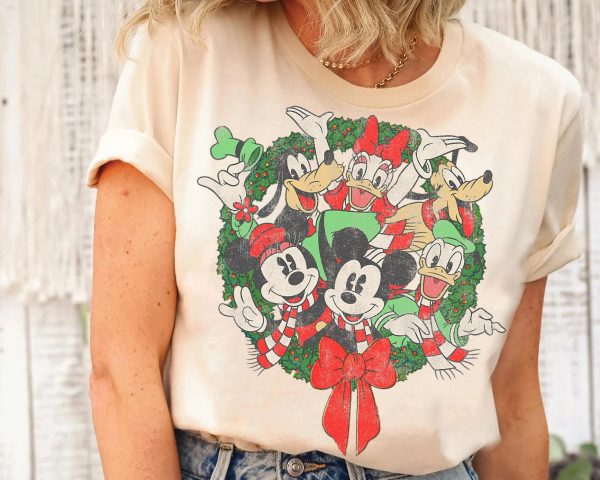 Mickey And Friends Christmas Shirt