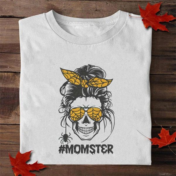 Momster Halloween Embroidered Sweatshirt