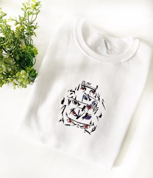 Naruto Uchiha Itachi Embroidered Sweatshirt