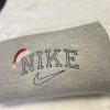 Nike Logo Christmas Embroidered Sweatshirt