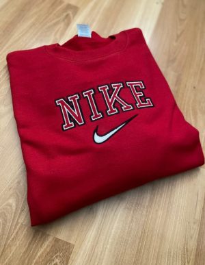 Nike Logo Embroidered Sweatshirt Gifts For Friends