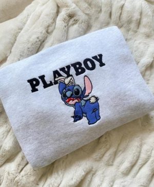 PlayBoy Stitch Embroidered Sweatshirt