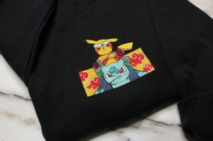 Pokemon x Naruto Embroidered Sweatshirt