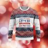 Lets Go BRANDON Funny FJB 2021 Ugly Christmas Sweater