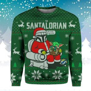 Santalorian Santa Claus Christmas Ugly Sweater