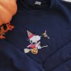 Snoopy Halloween Embroidered Sweatshirt