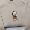 Kirby Halloween Pumpkin Anime Animation Embroidered Sweatshirt