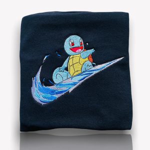 Squirtle Pokemon Nike Embroidered Sweatshirt