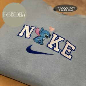 Stich Nike Disney Embroidered Sweatshirt