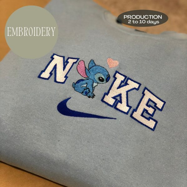 Stich Nike Disney Embroidered Sweatshirt