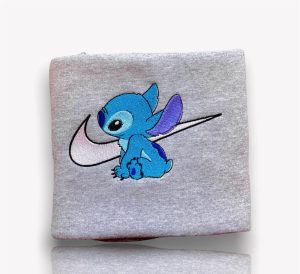 Stitch Swoosh Nike Embroidered Sweatshirt