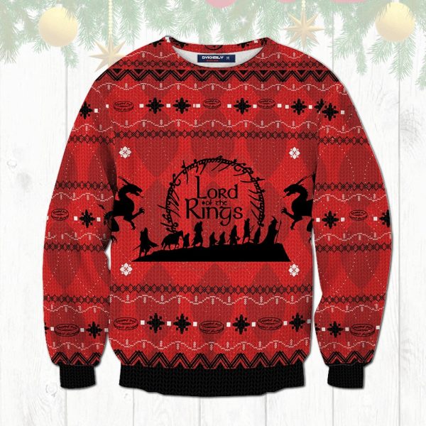 The Rings Christmas Ugly Sweater Plus Size