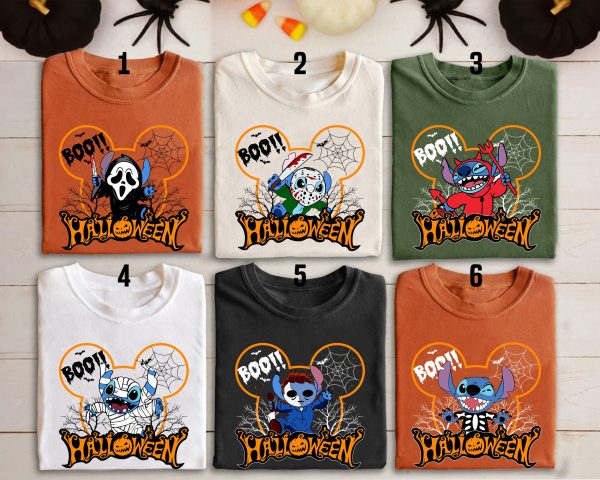 Vintage Stitch Halloween Shirt More Option