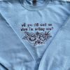 Treat People Kindly Embroidered Sweatshirt