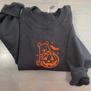 Winnie the Pooh Halloween Embroidered Sweatshirt