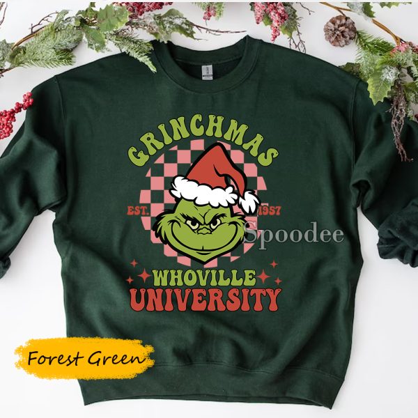 Grinchmas Whoville University Sweatshirt