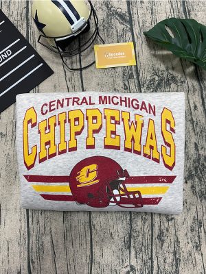 Vintage Central Michigan Chippewas Football Sweatshirt