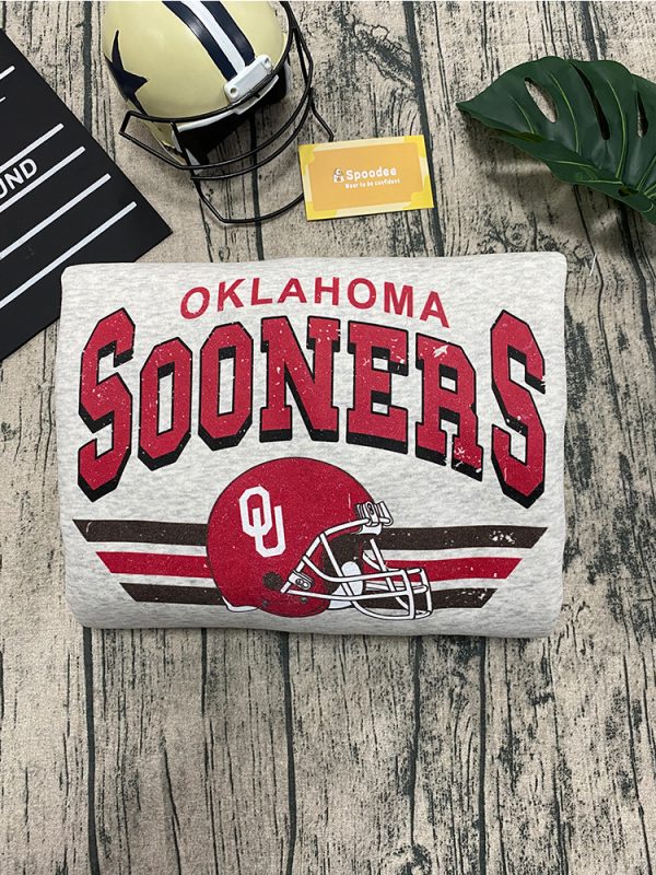 Vintage Oklahoma Sooners Football Sweatshirt