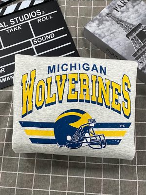 Vintage Michigan Wolverines Football Sweatshirt