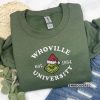 Grinch Max Christmas Embroidered Sweatshirt