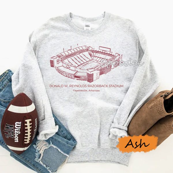 Donald W Reynolds Razorback Stadium Vintage Sweatshirt