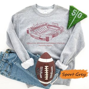 Donald W Reynolds Razorback Stadium Vintage Sweatshirt