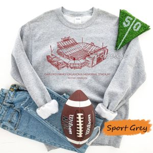 Oklahoma Memorial Stadium Vintage Sweatshirt
