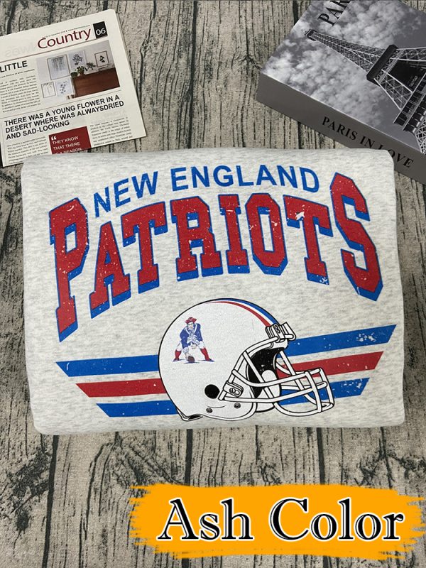 Vintage New England Patriots Football Sweatshirt