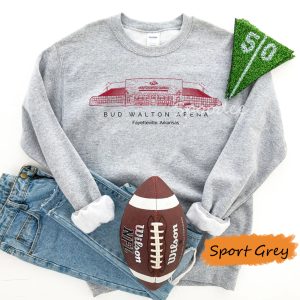 Bud Walton Arena Football Stadium Vintage Sweatshirt