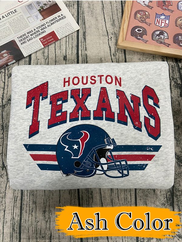 Vintage Houston Texans Football Sweatshirt