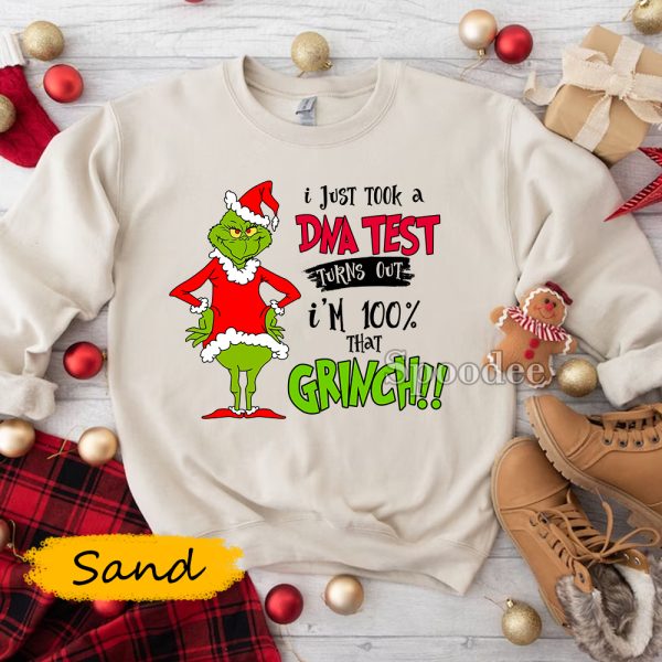 Grinch DNA Test Sweatshirt