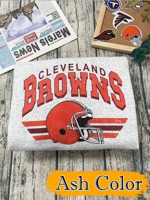 Vintage Cleveland Browns Football Sweatshirt