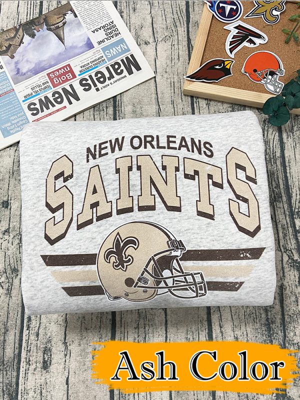 Vintage New Orleans Saints Football Sweatshirt