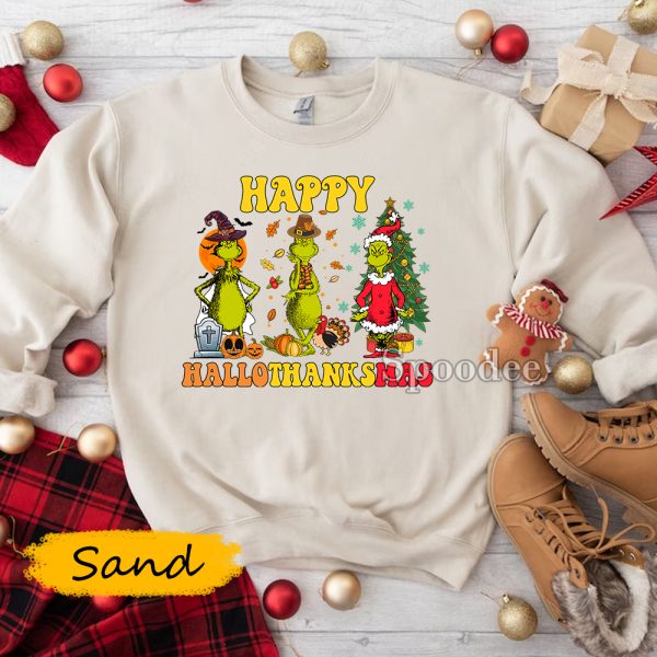 Happy Hallothanksmas Sweatshirt