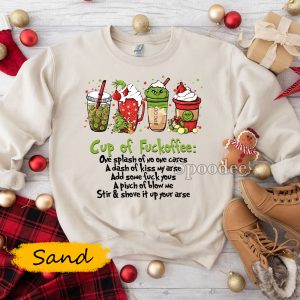 Grinchmas Cup Of Fuckoffee Sweatshirt