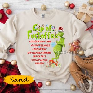 Grinchmas Cup Of Fuckoffee Sweatshirt