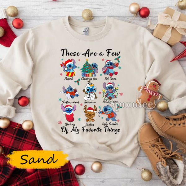 Stitch My Favorite Things Sweatshirt