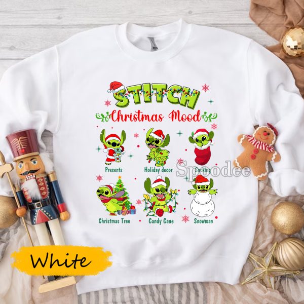 Stitch Christmas Mood Sweatshirt