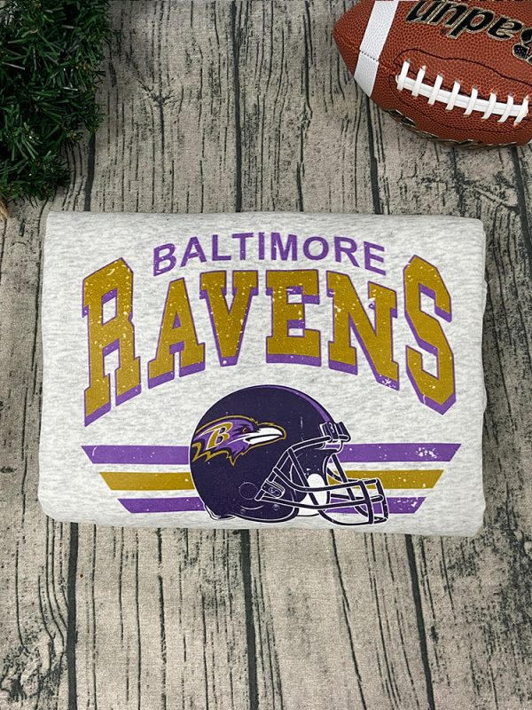 Vintage Baltimore Ravens Football Sweatshirt