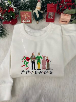 Friends Embroidered Sweatshirt