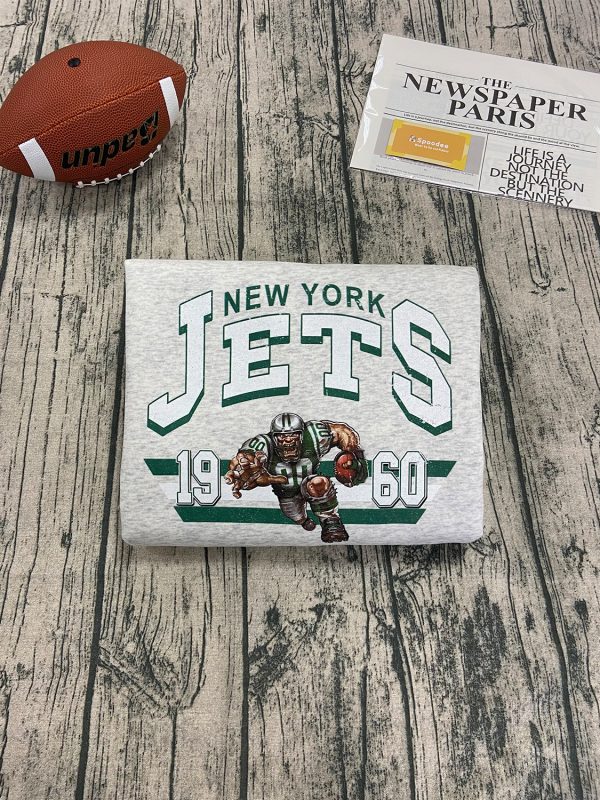 Jets Mascot Football Vintage Sweatshirt